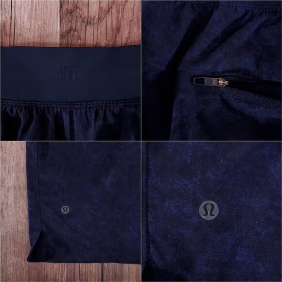 Lululemon Mens Size Medium T.H.E. Short s Linerless Athleisure Navy Blue M7AGCS - Picture 10 of 14